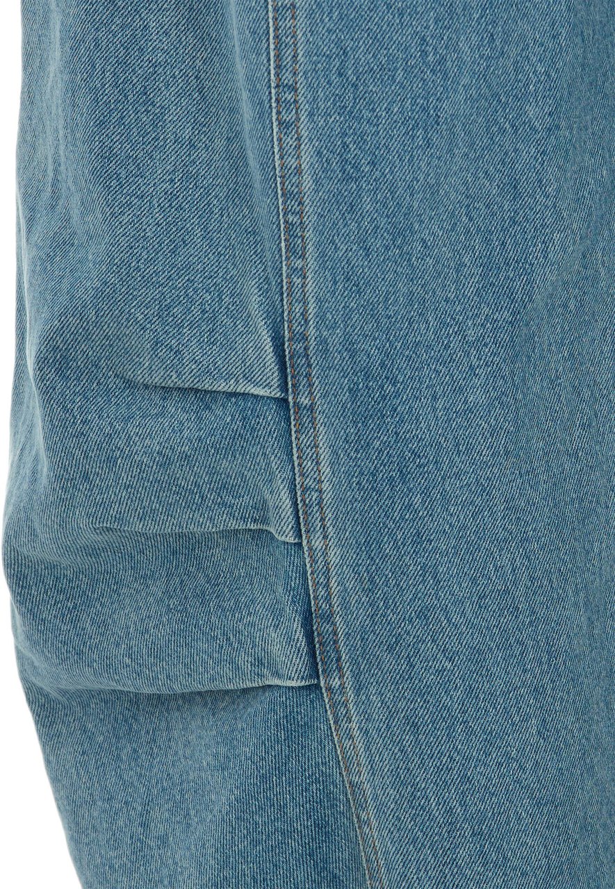 Rotate Jeans Vintage Blue Denim Blauw