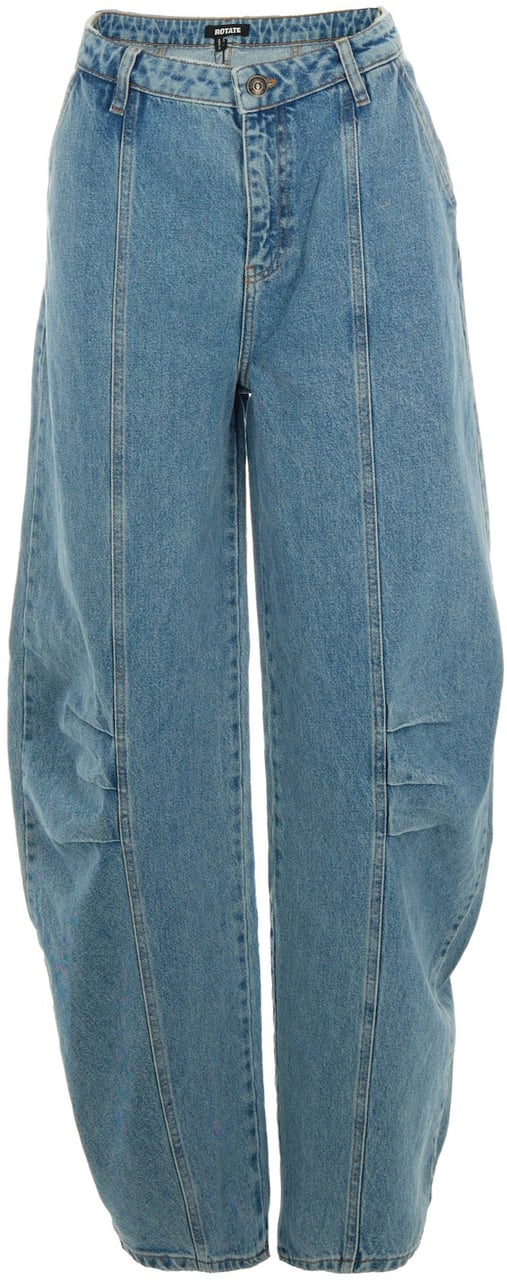 Rotate Jeans Vintage Blue Denim Blauw