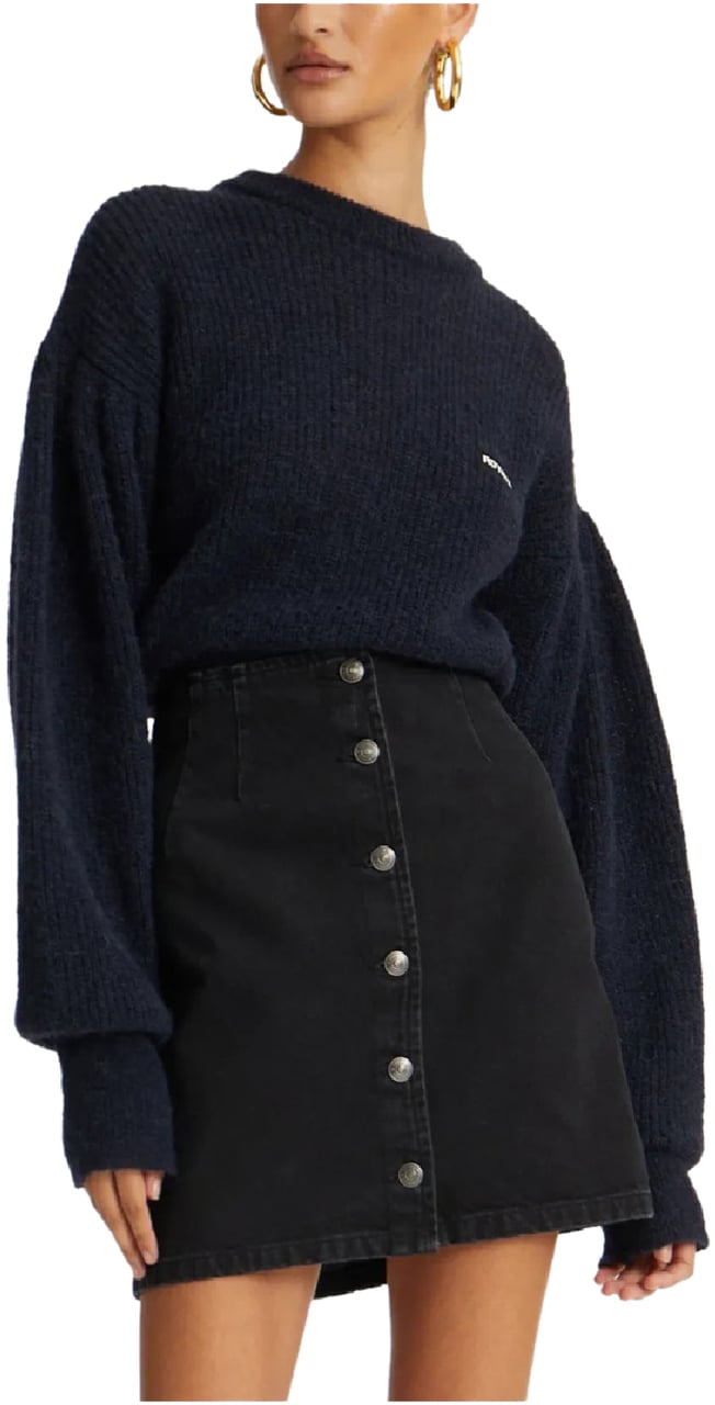 Rotate knit puff crewneck divers Divers