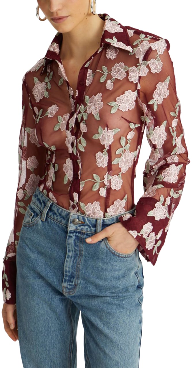 Rotate Shirts Red Rood