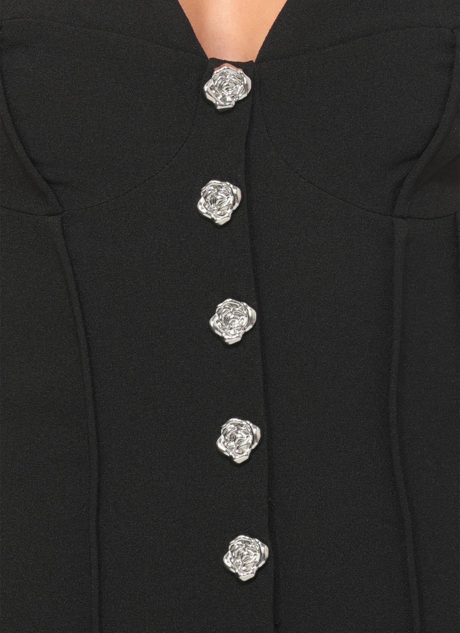 Rotate Dresses Black Zwart