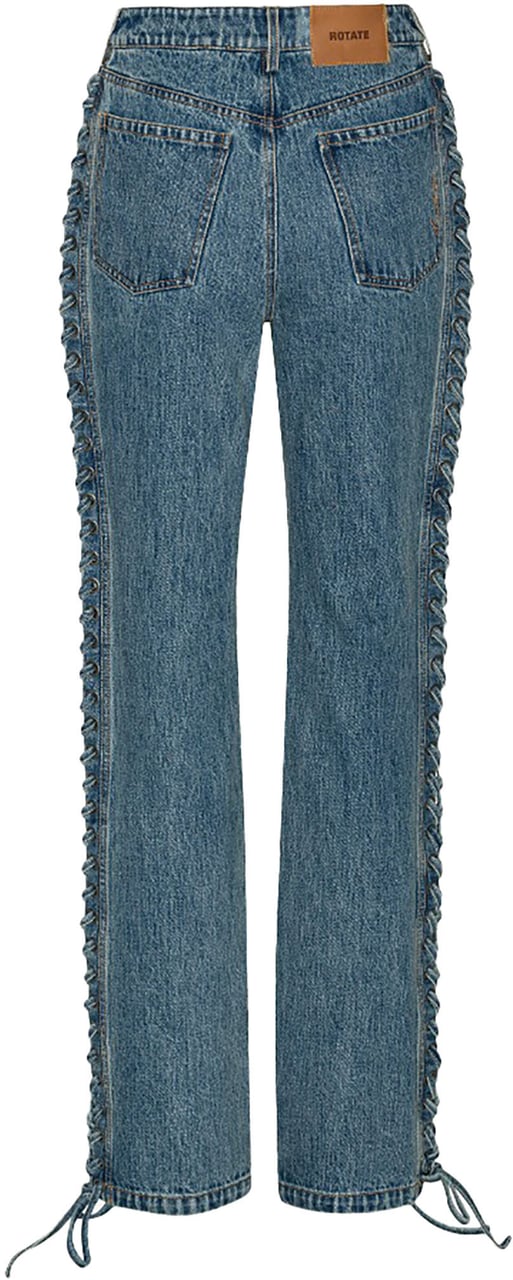 Rotate Jeans Vintage Blue Denim Blauw