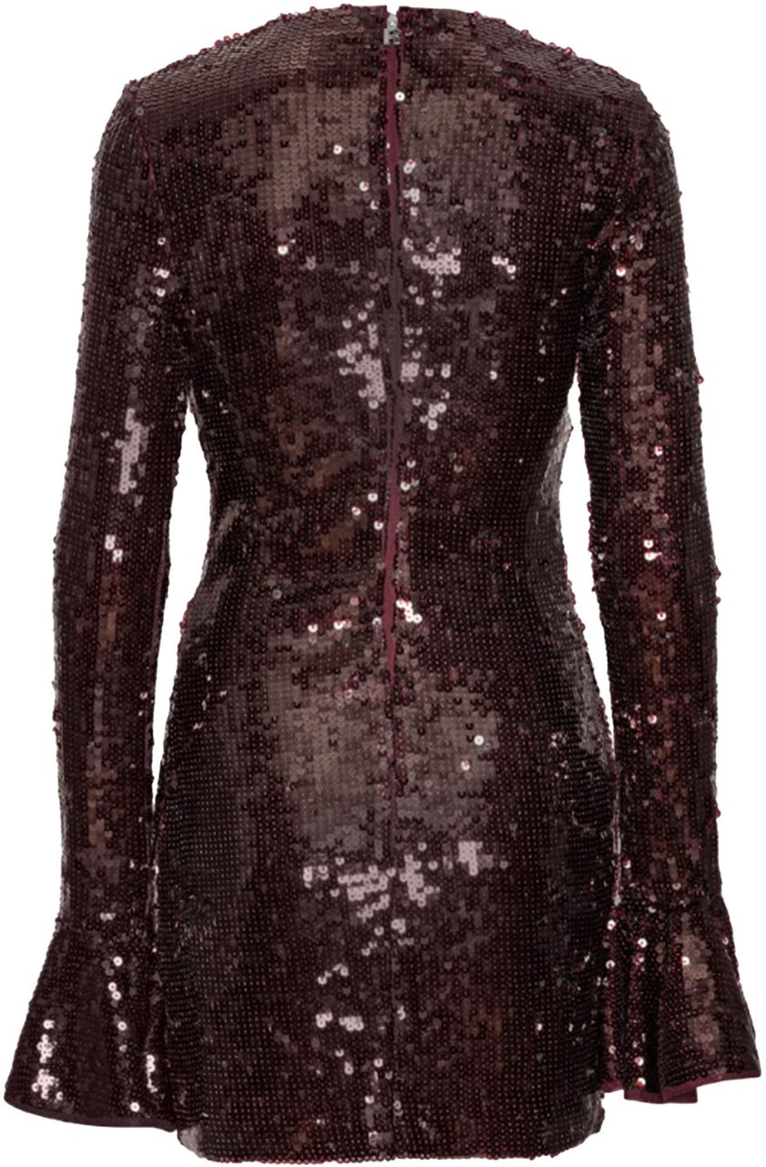 Rotate Dresses Zinfandel Rood