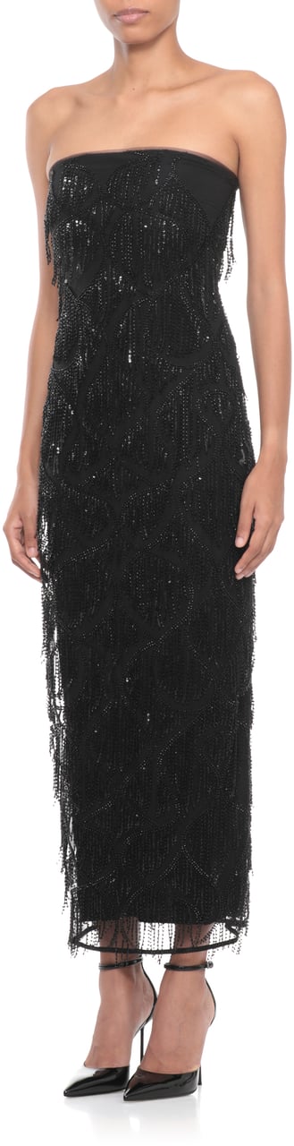 Rotate Dresses Black Zwart