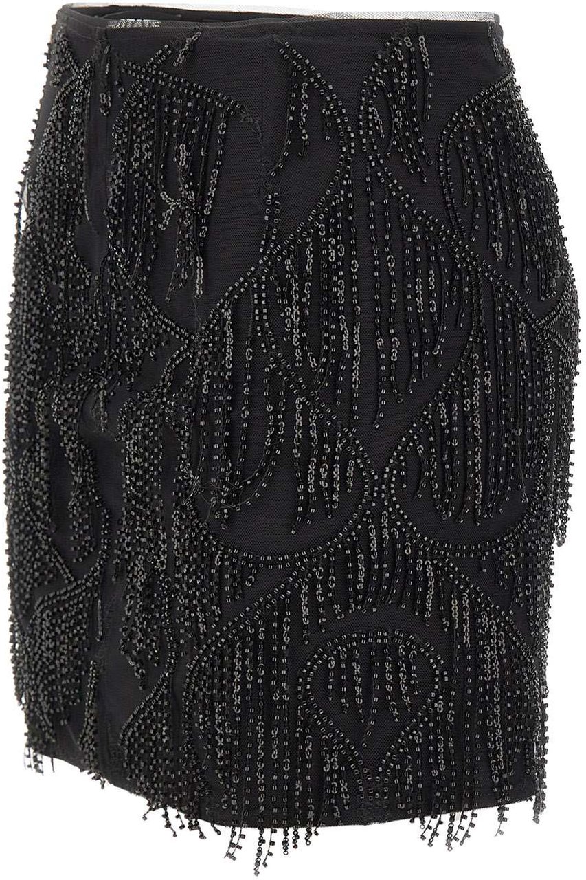 Rotate Skirts Black Zwart