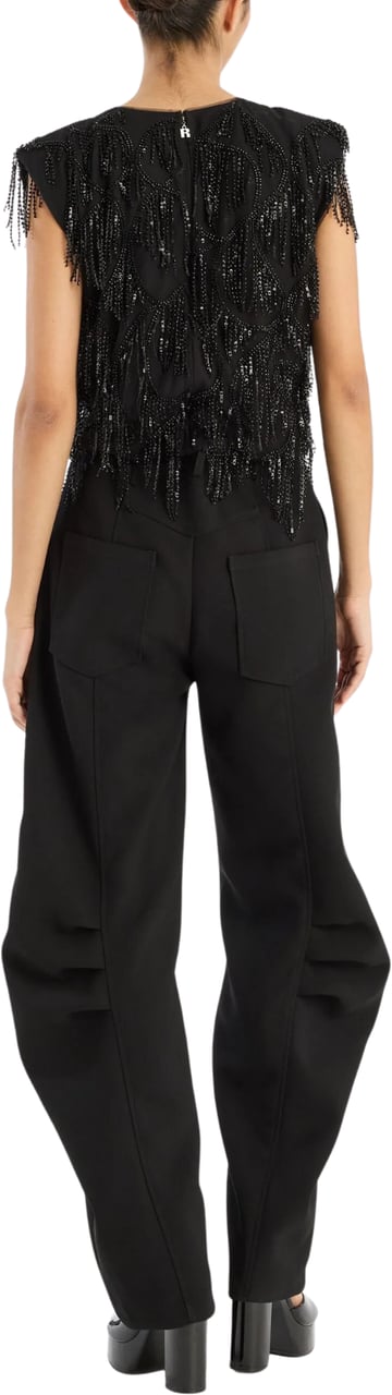 Rotate Top Black Zwart