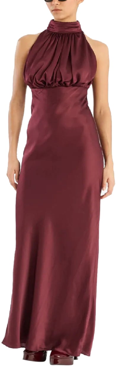 Rotate sleeveless silk dress divers Divers