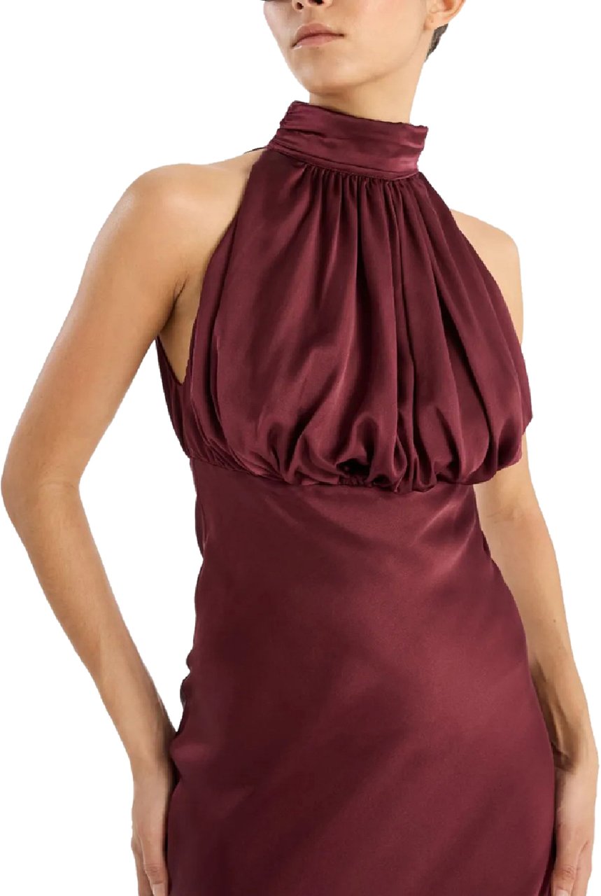 Rotate sleeveless silk dress divers Divers