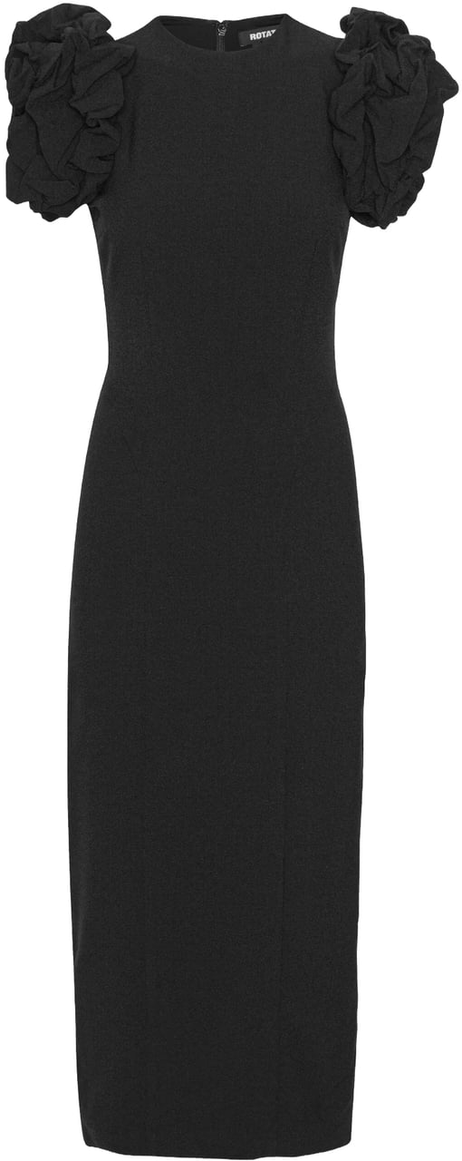 Rotate Dresses Black Zwart