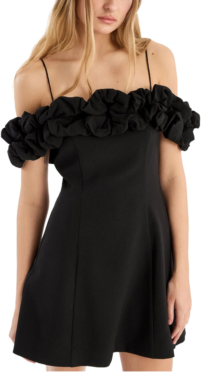 Rotate Dresses Black Zwart