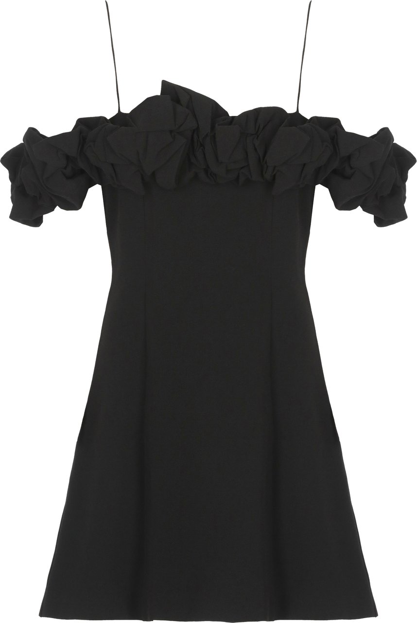 Rotate Dresses Black Zwart