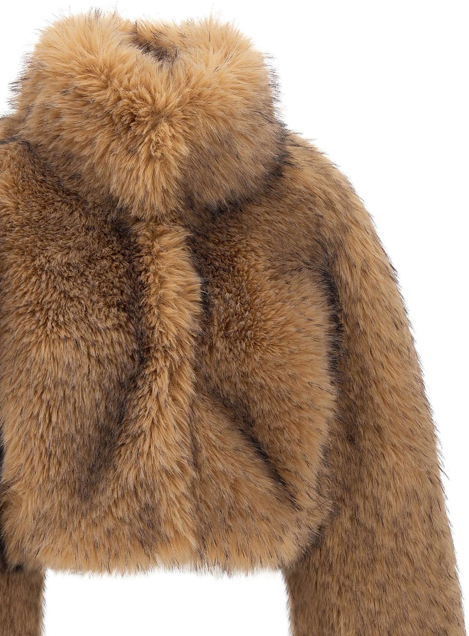 Rotate Coats Brown Beige