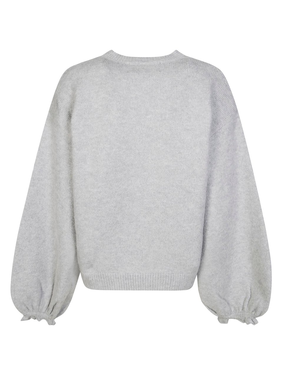 Rotate Knit Wide Sleeve Jumper Wit