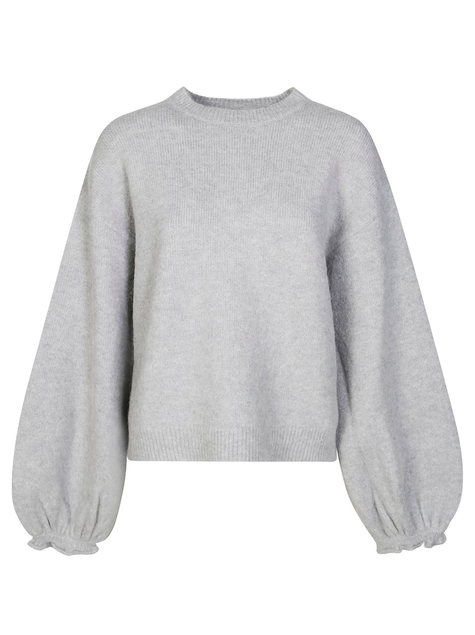 Rotate Knit Wide Sleeve Jumper Wit