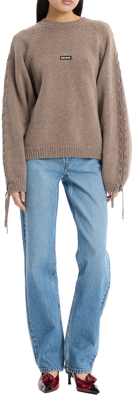 Rotate Sweaters Fossil Taupe