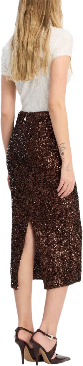 Rotate Skirts Chicory Coffee Bruin