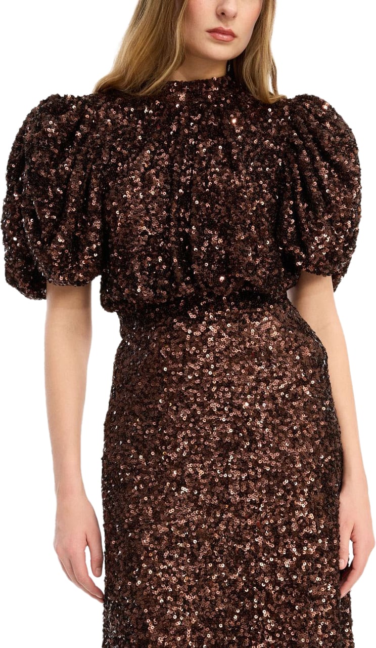 Rotate Dresses Chicory Coffee Bruin