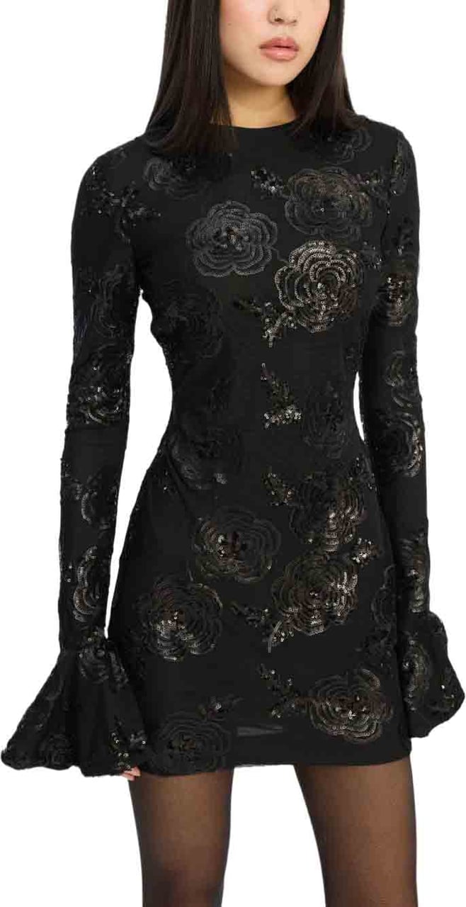 Rotate Dresses Black Zwart