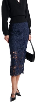 Rotate Skirts Blue Blauw