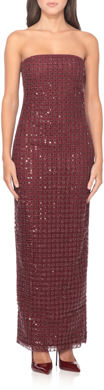 Rotate Dresses Bordeaux Rood