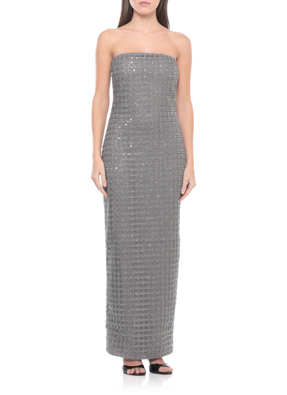 Rotate Dresses Grey Grijs