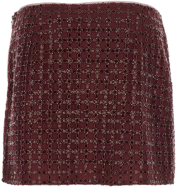 Rotate Skirts Bordeaux Rood