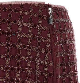 Rotate Skirts Bordeaux Rood