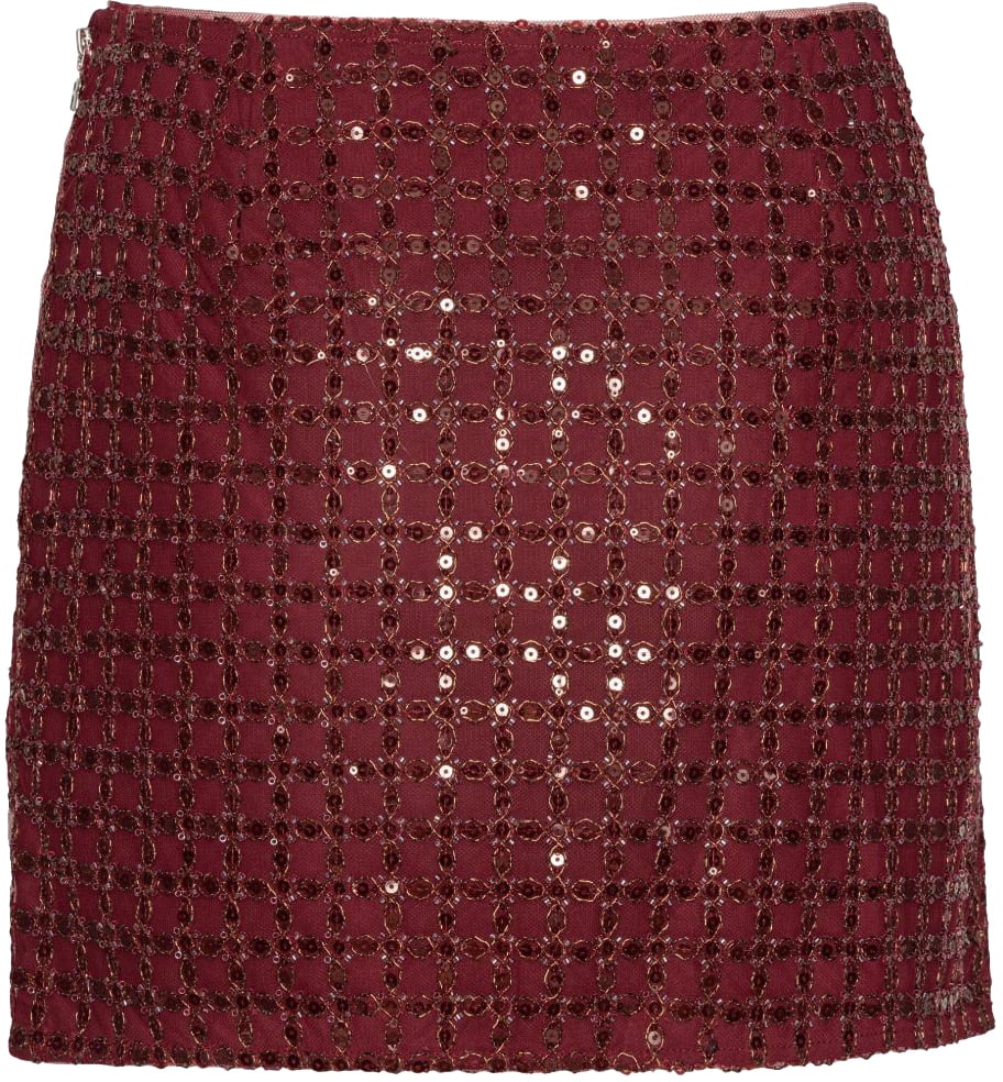 Rotate Skirts Red Rood