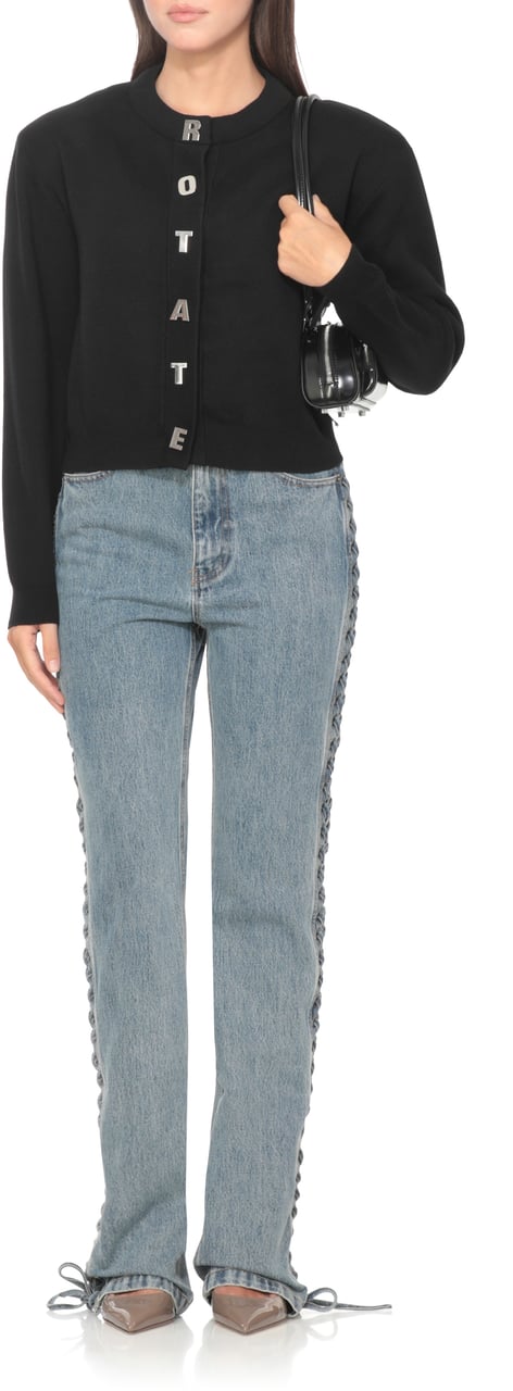 Rotate Sweaters Black Zwart
