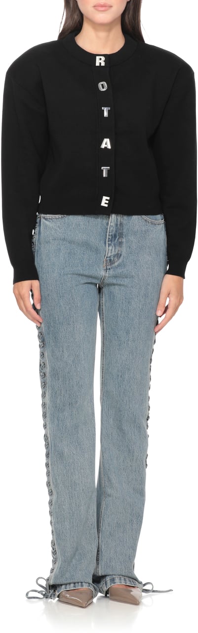 Rotate Sweaters Black Zwart