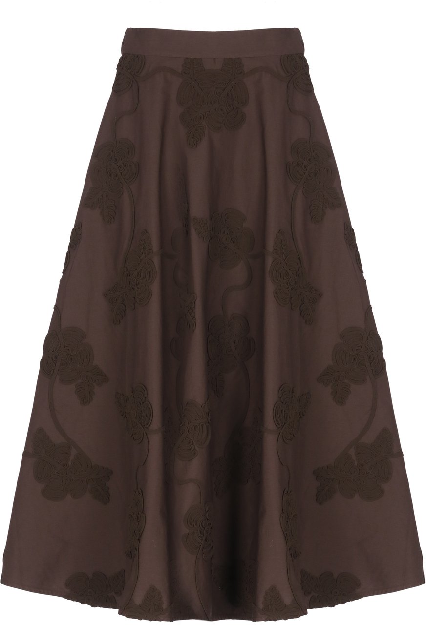 Rotate Skirts Brown Bruin