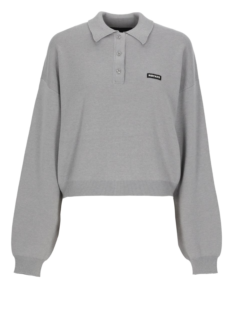 Rotate T-Shirts And Polos Grey Lichtgrijs