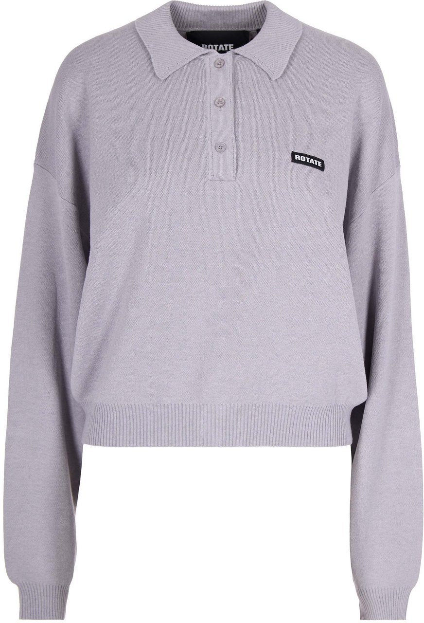 Rotate T-Shirts And Polos Alloy Light Gray Lichtgrijs