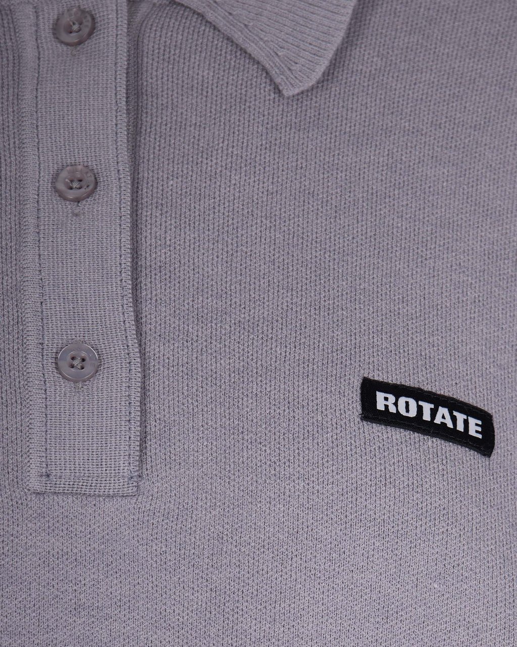Rotate T-Shirts And Polos Alloy Light Gray Lichtgrijs