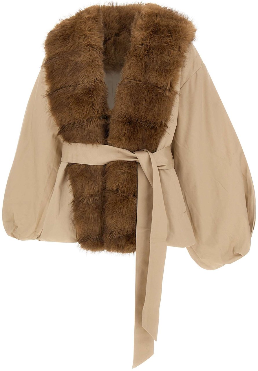Rotate Jackets Beige Beige