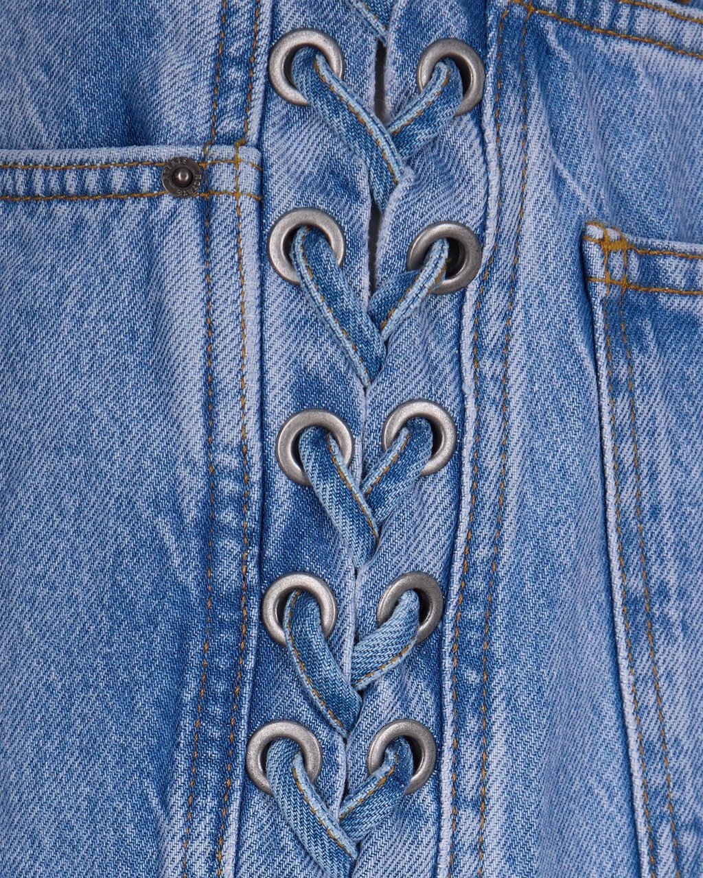 Rotate Jeans Hydrangea Blue Blauw