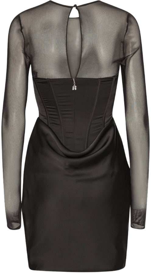 Rotate Dresses Black Zwart