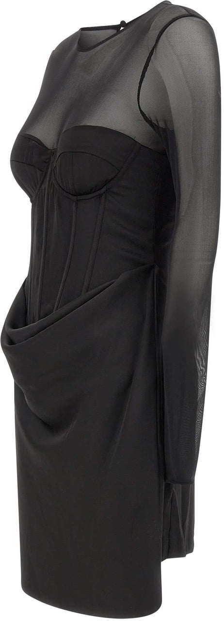 Rotate Dresses Black Zwart