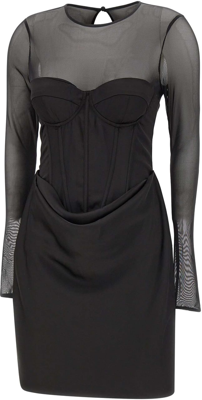 Rotate Dresses Black Zwart