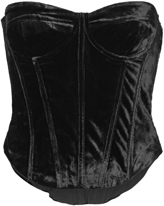 Rotate Top Black Zwart