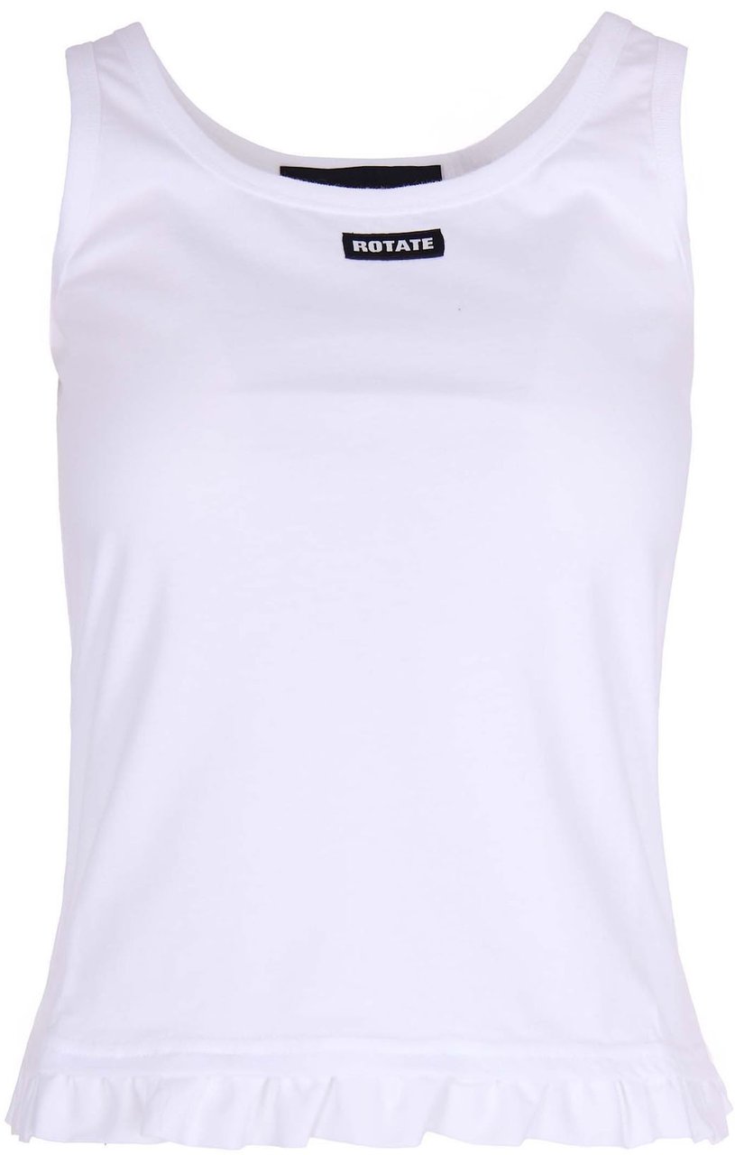 Rotate T-Shirts And Polos White Wit