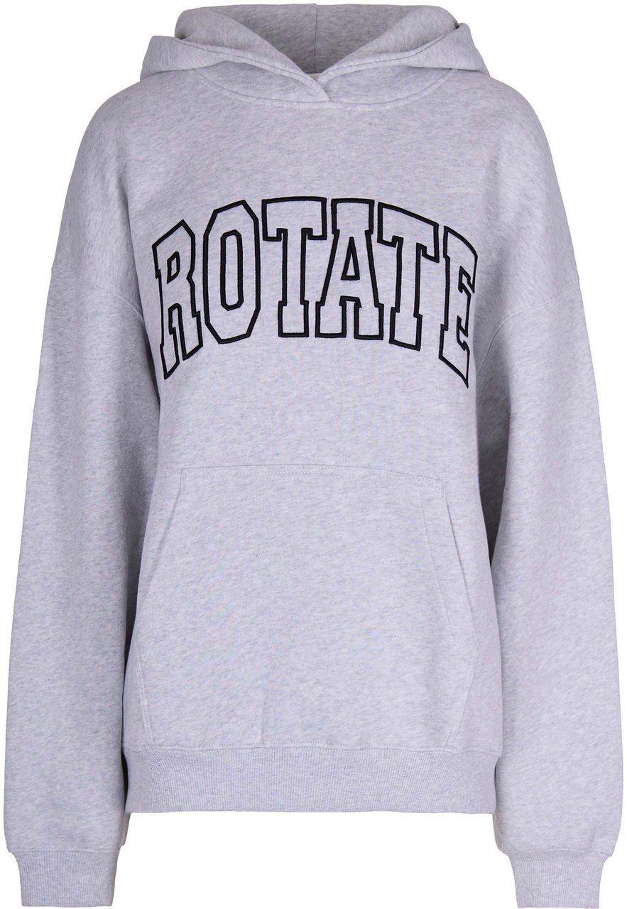 Rotate Sweaters Light Grey Melange Lichtgrijs