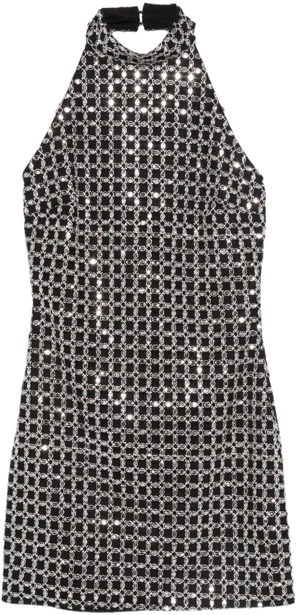 Rotate Dresses Black Zwart