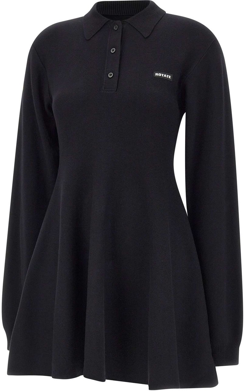 Rotate Dresses Black Zwart