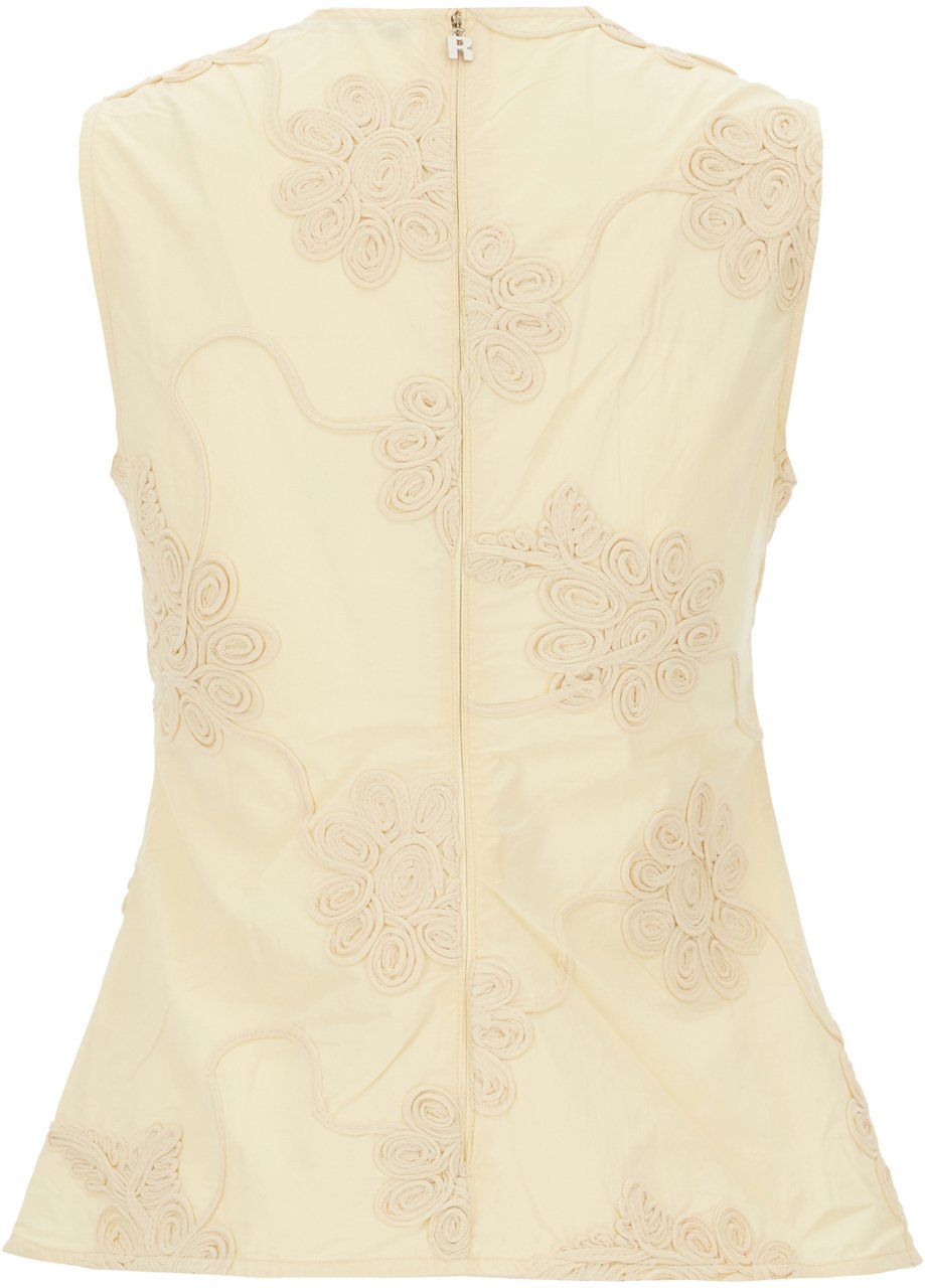 Rotate Beige cotton top Beige