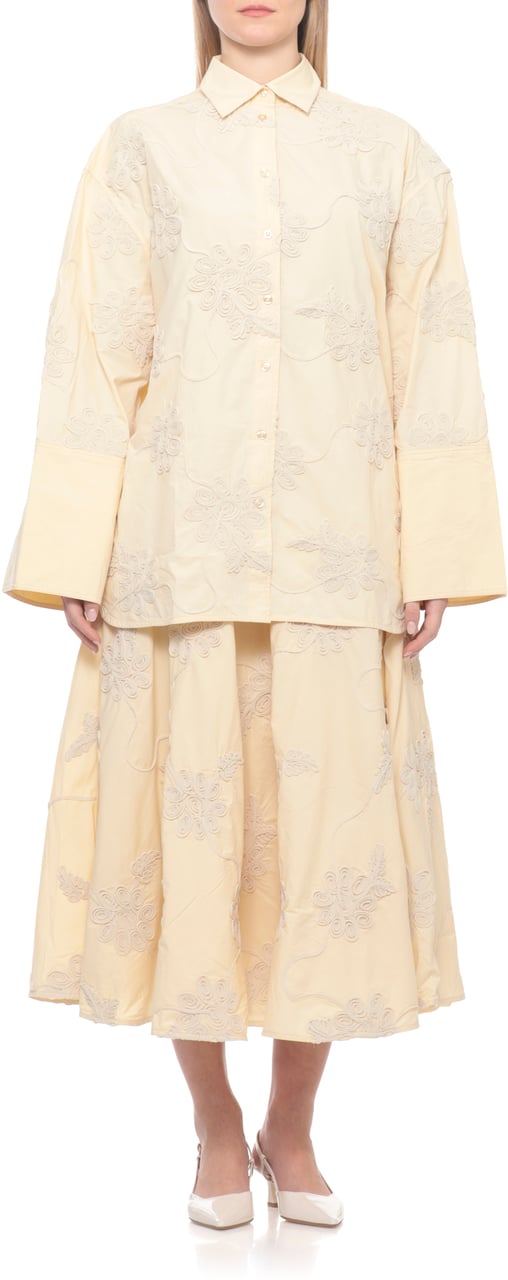 Rotate Shirts Ivory Wit