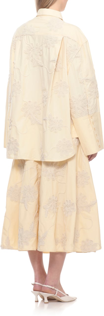 Rotate Shirts Ivory Wit
