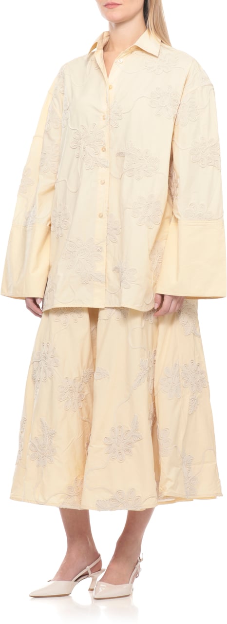 Rotate Shirts Ivory Wit