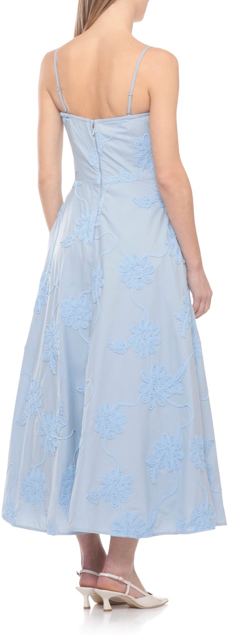 Rotate Dresses Light Blue Lichtblauw