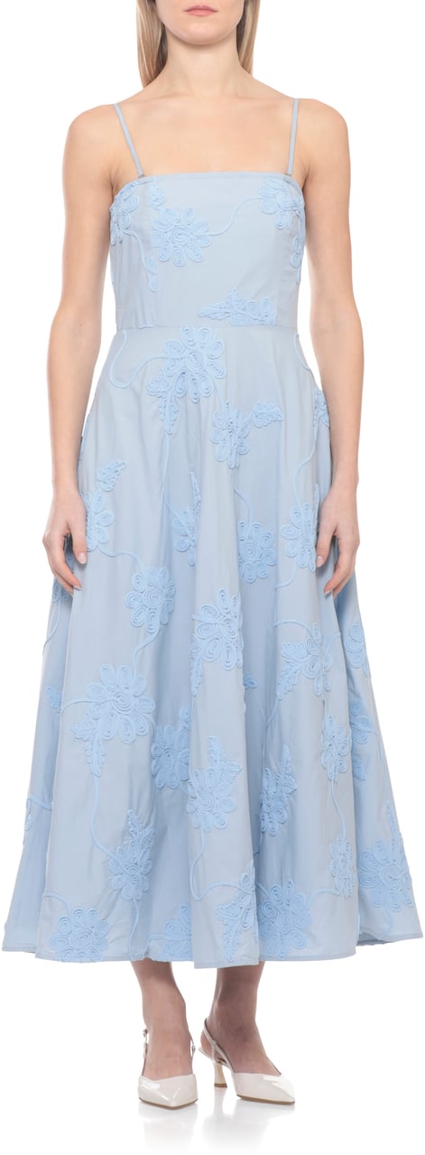Rotate Dresses Light Blue Lichtblauw